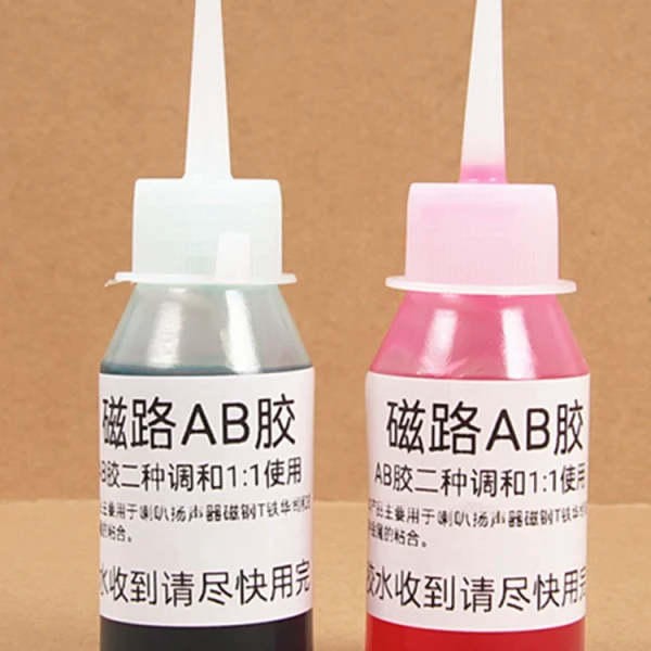 Audio horn speaker magnetic circuit system AB glue T Tiewasi glue 1:1 uses quick-drying magnetic circuit AB glue
