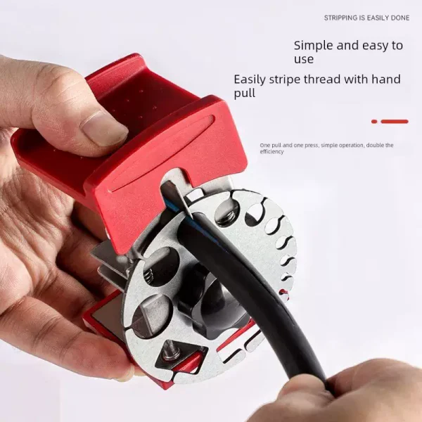 Manual wire stripper portable waste wire and cable quick wire stripper electrician special wire stripper